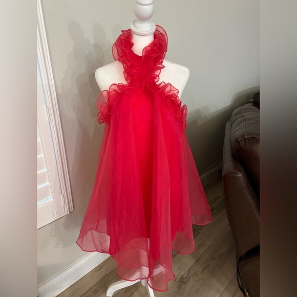 NWT Lovers and Friends Capri Mini Dress in Hot Pink - revolve - medium - Picture 7 of 10